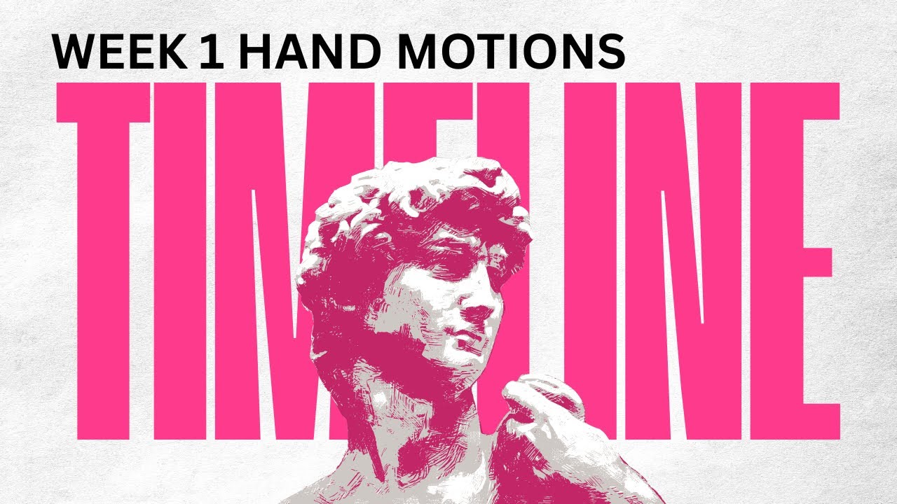 CC Timeline Week 1 Hand Motions