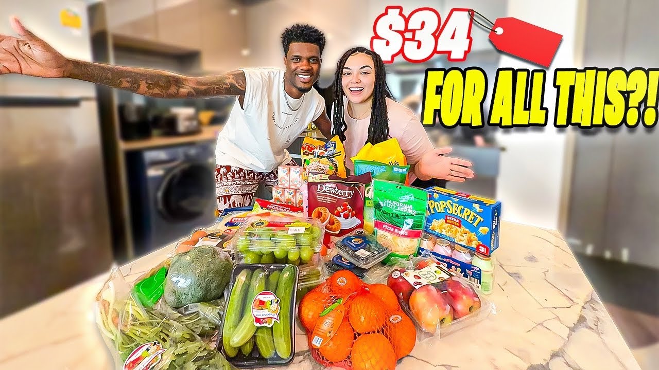 We Grocery Shopped For Our New Condo… and Only Spent $34?! 🛒😳
