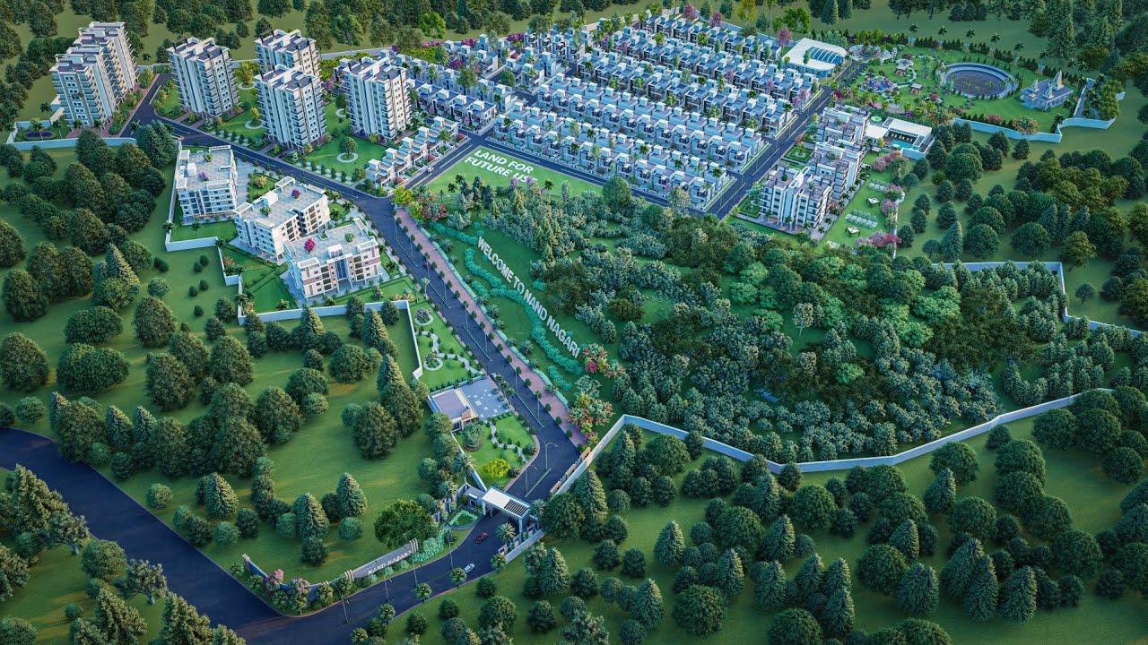 NAND NAGARI DRONE SHOT UPDATES OF CONSTRUCTION