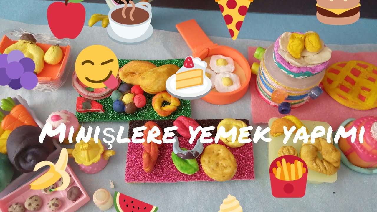 Minişlere : Hamurdan Yemek Yapımı...