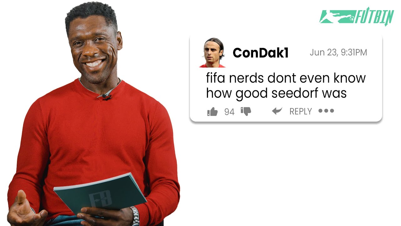 ICON SEEDORF Reacts to FUTBIN Comments!