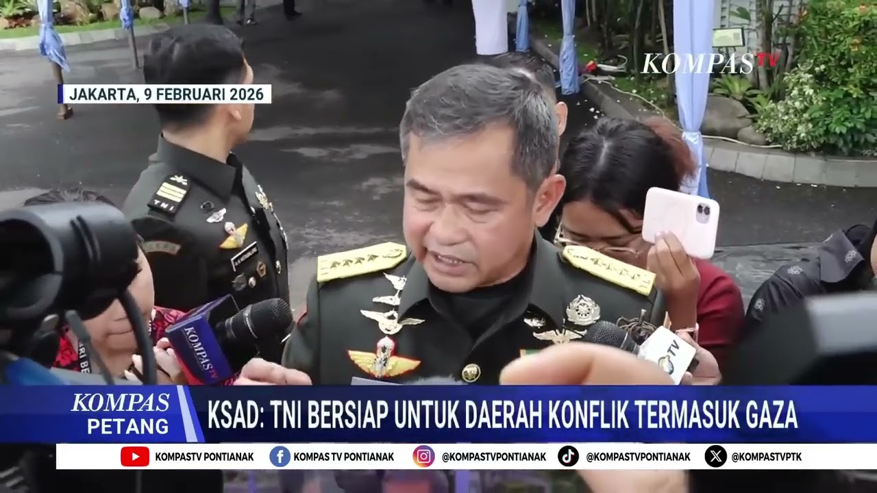 Israel Terus Langgar Gencatan Senjata di Gaza, KSAD  TNI Bersiap Kirim Pasukan ke Gaza