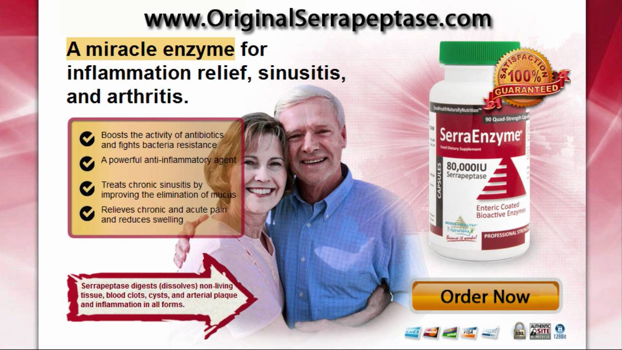 Best Serrapeptase - Buy The Very Best Serrapeptase Today - Video