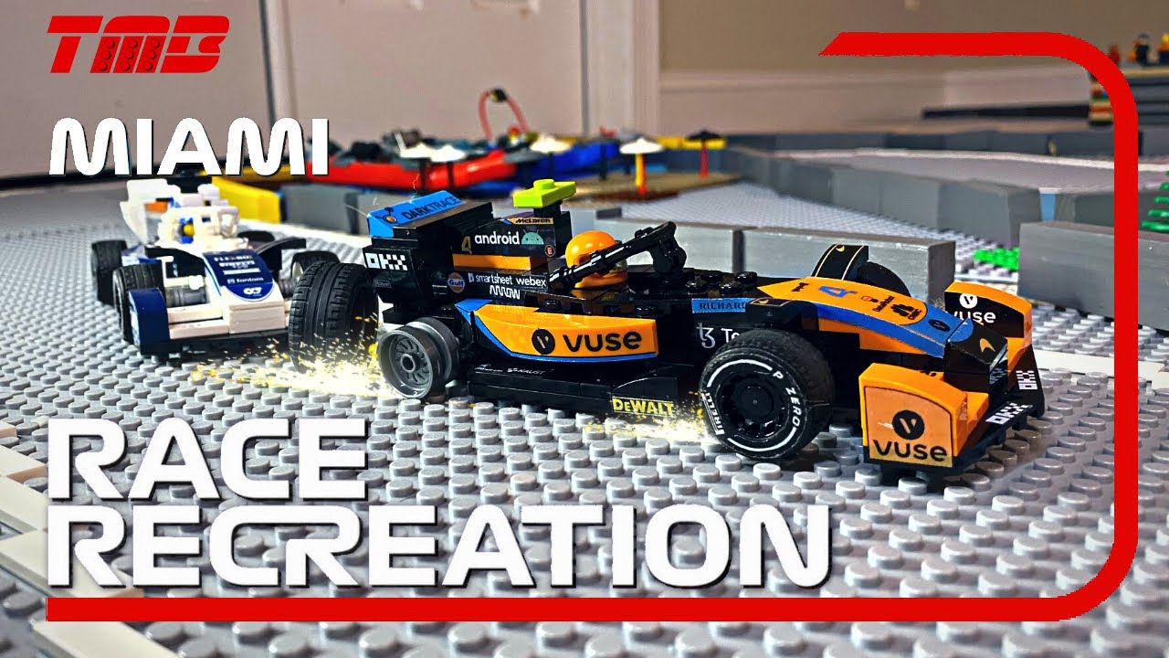 The 2022 Lego Formula 1 Miami Grand Prix
