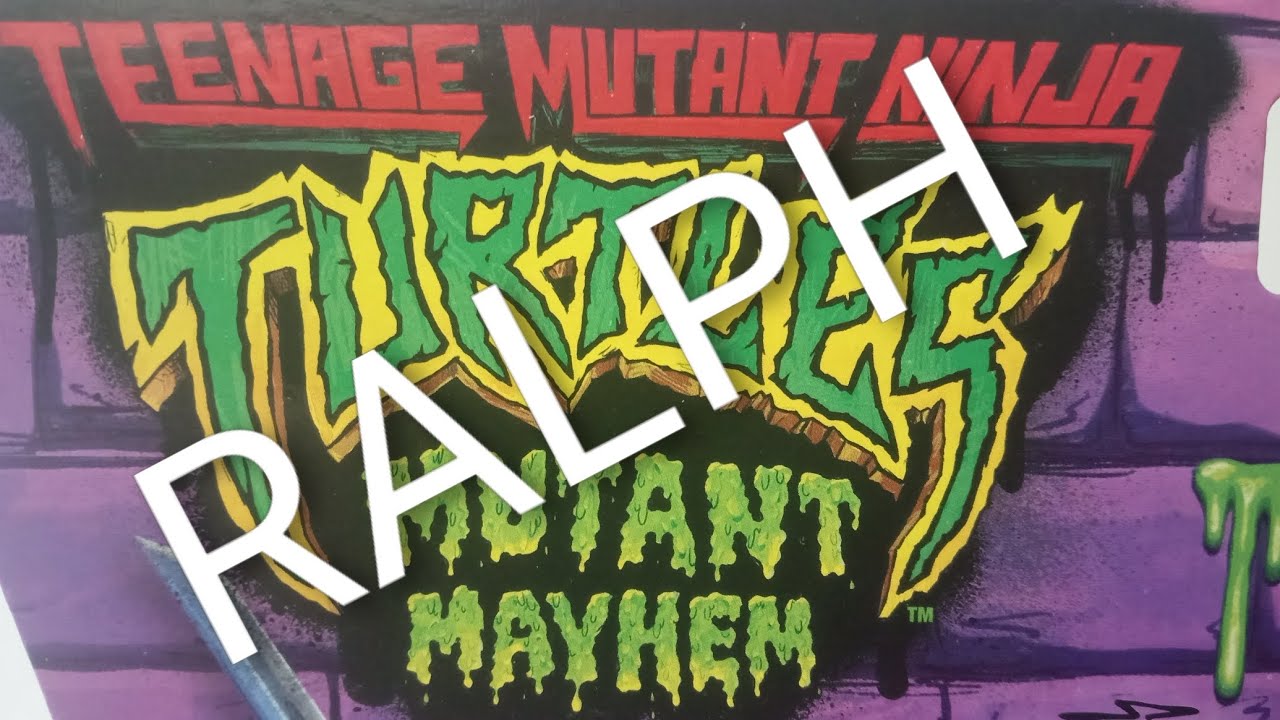 TMNT Mutant Mayhem Ralph (unboxing)