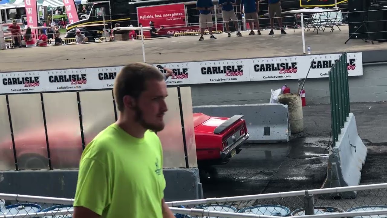 Destroying inside of car