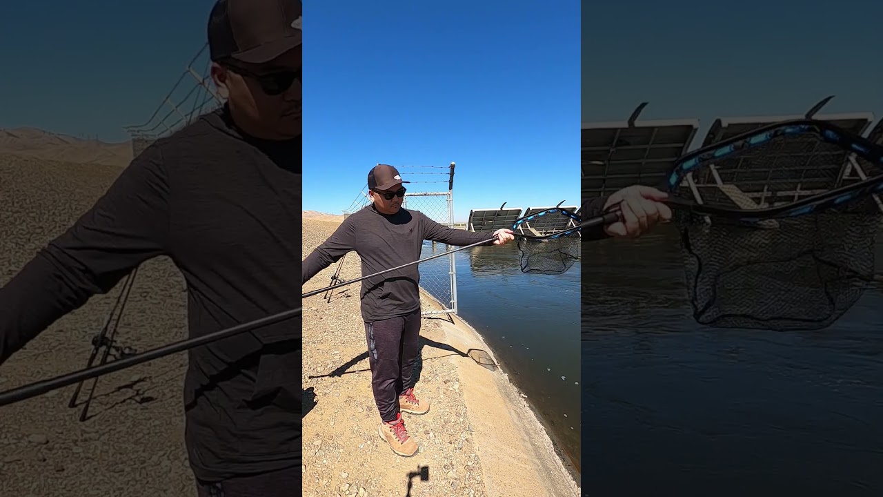 A must have for fishing! Plusinno Carbon Fiber Floating Net 