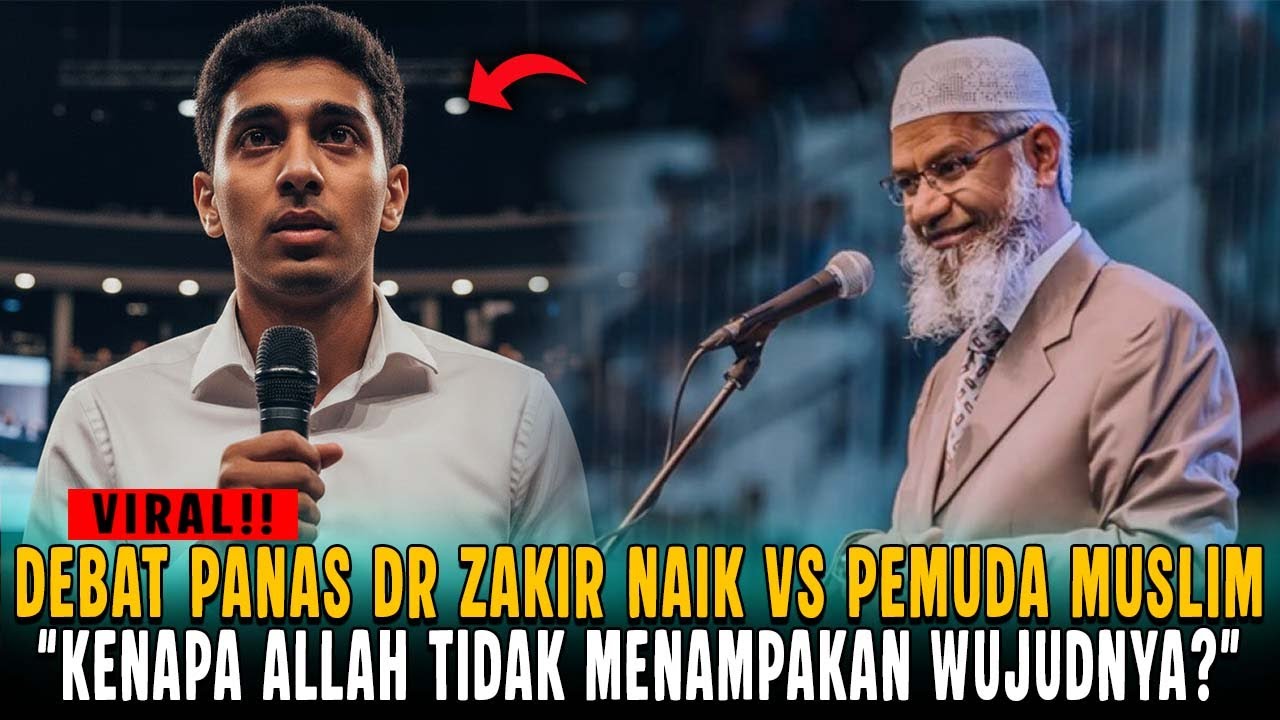 DEBAT‼️ DR ZAKIR NAIK DAN PEMUDA MUSLIM: KENAPA ALLAH TIDAK MENAMPAKAN WUJUDNYA?