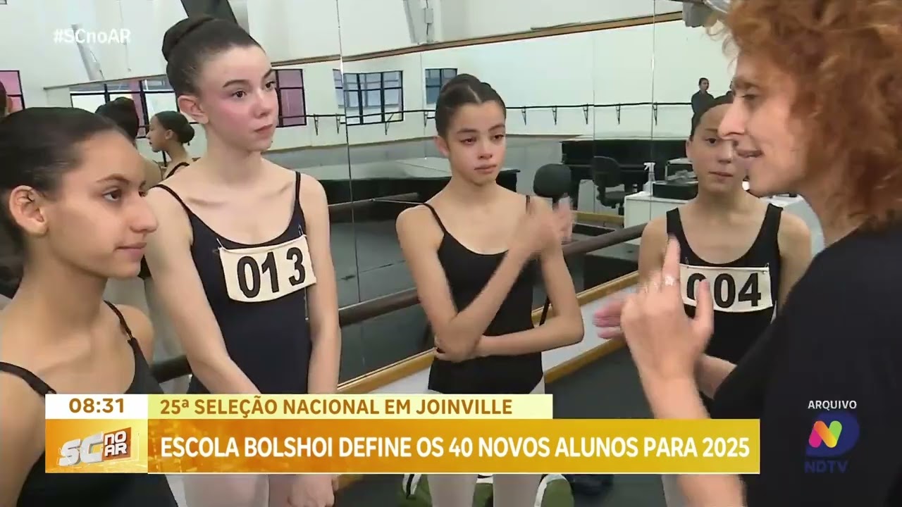 25º Seleção Nacional em Joinville: Escola Bolshoi define os 40 novos alunos para 2025