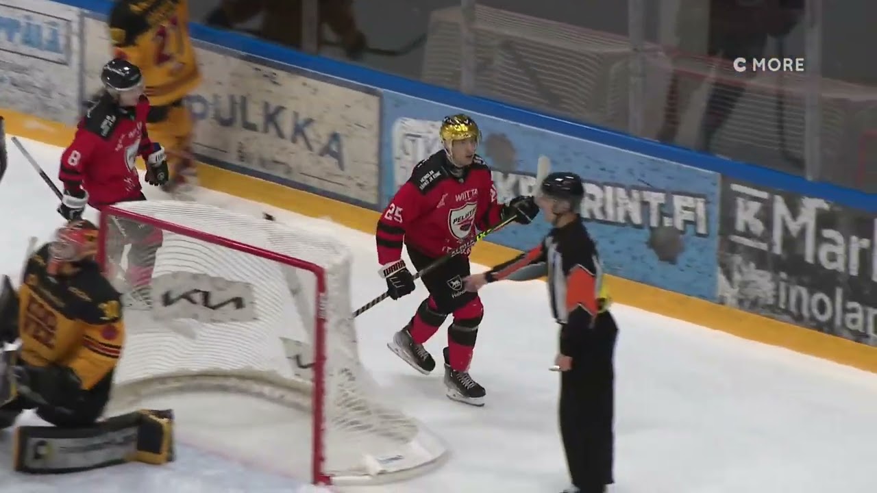 Peliittojen Niklas Virtaselle hattutemppu!