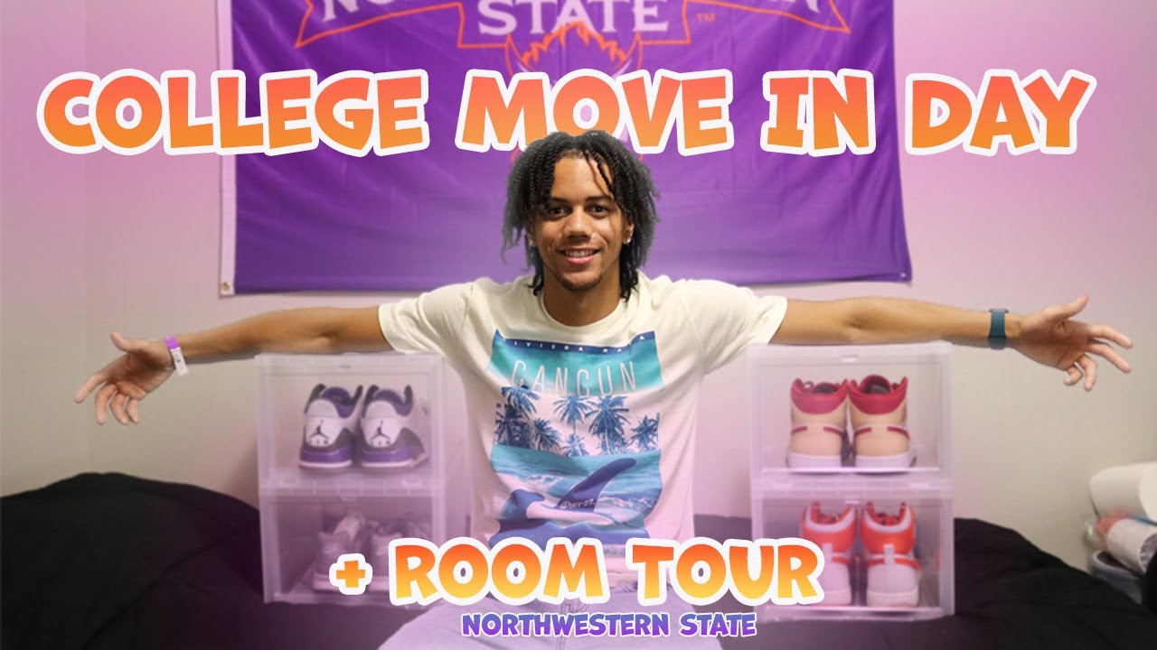 College Move In Day + Dorm Tour | Northwestern State University