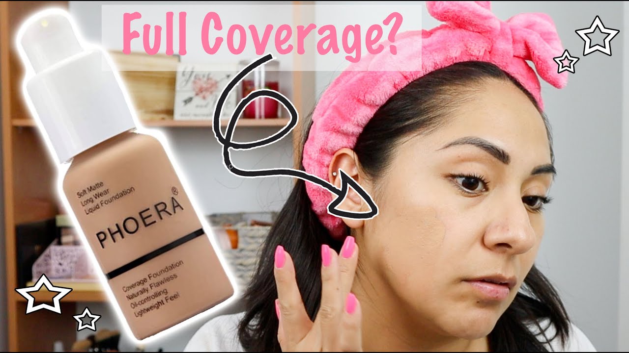 Phoera Foundation Shade 105 Sand | Oily Skin Review