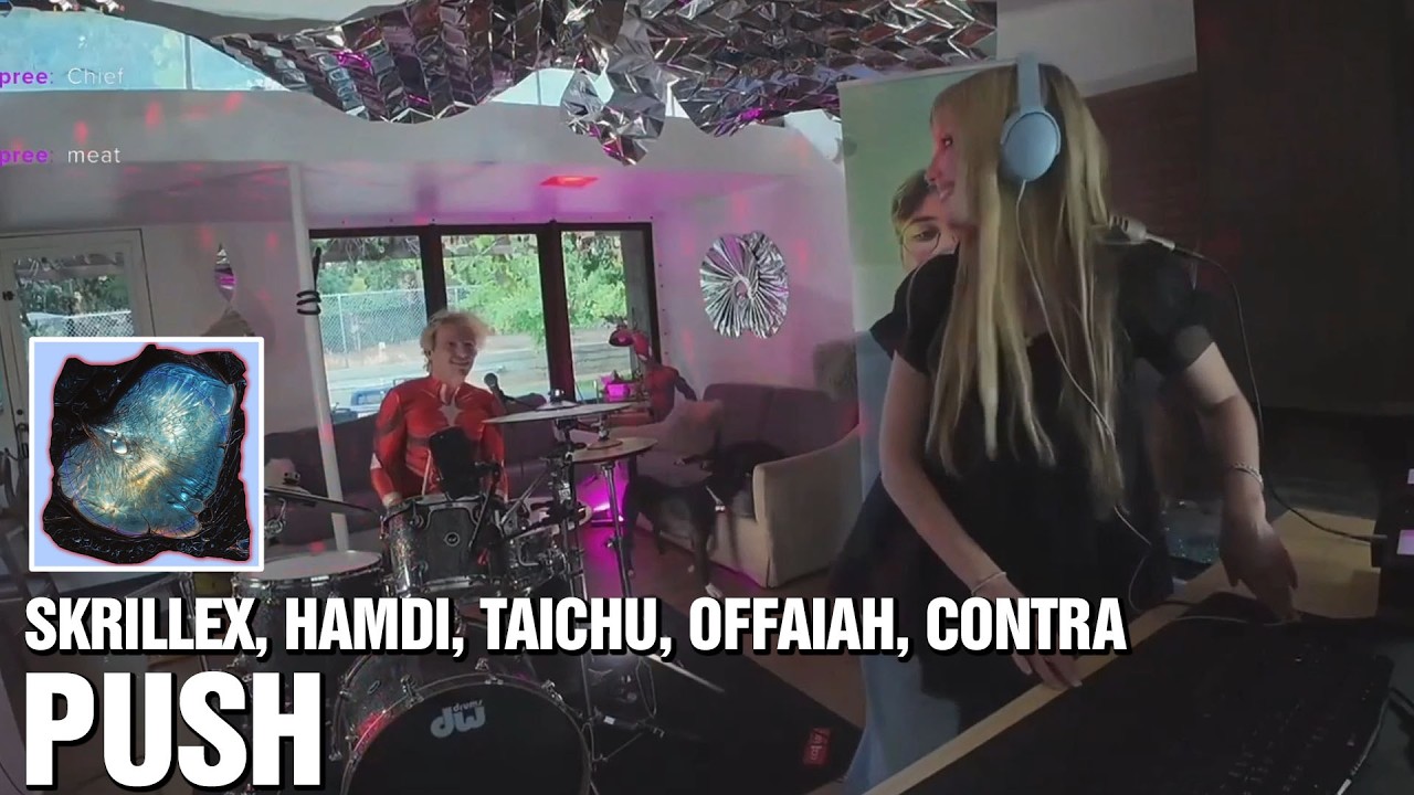 Skrillex, Hamdi, TAICHU, OFFAIAH, contra - Push | Drum + DJ Cover [Blind Playthrough]