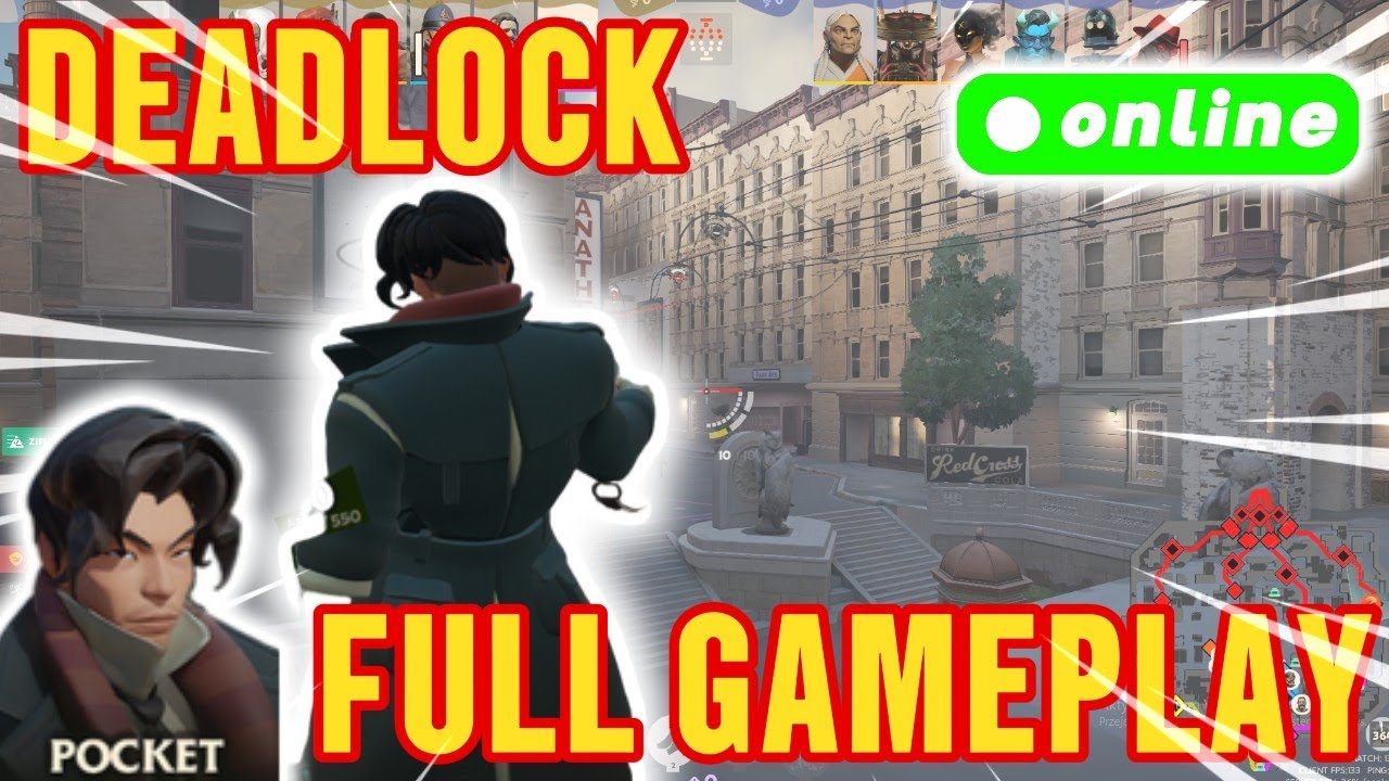 Deadlock (valve) - Pocket - full match gameplay (leak) 4k