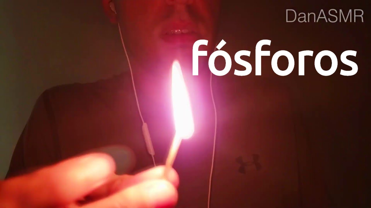ASMR acendendo fósforos + sussurros (Português | Portuguese)