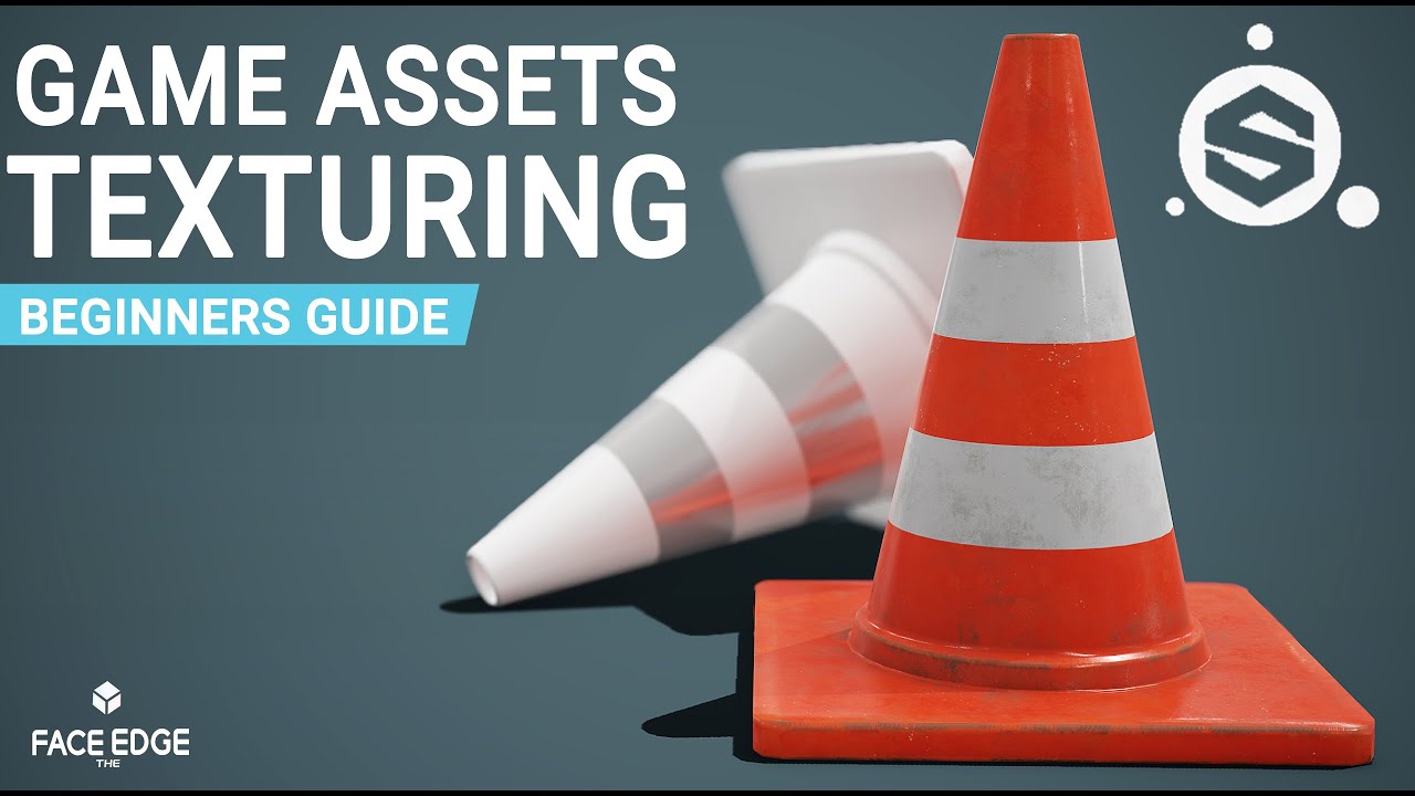 Texturing Your FIRST Asset in Substance Painter for Beginners[timelapse]