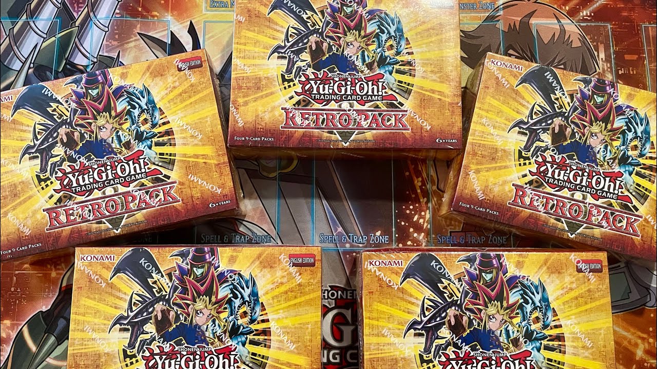 Yu-Gi-Oh! Retro Pack 1 (2024 reprint) Box Opening X5!!! Insane Pulls!