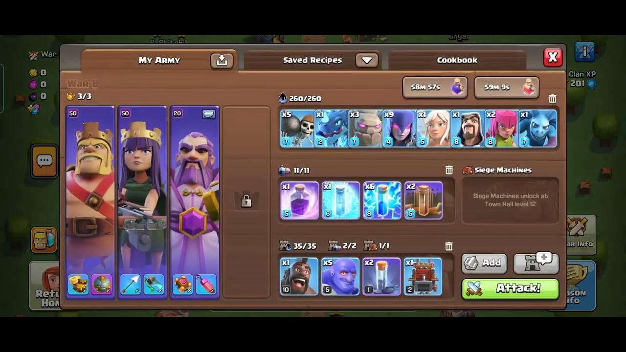 Day 3 in CWL Th11 using GoWitch Super OP 😱