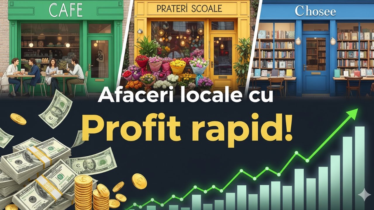 Idei de afaceri locale cu bani puțini (și care aduc bani rapid!)