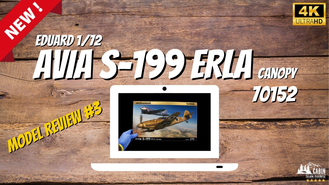 Avia S-199 ERLA canopy (Eduard 70152)