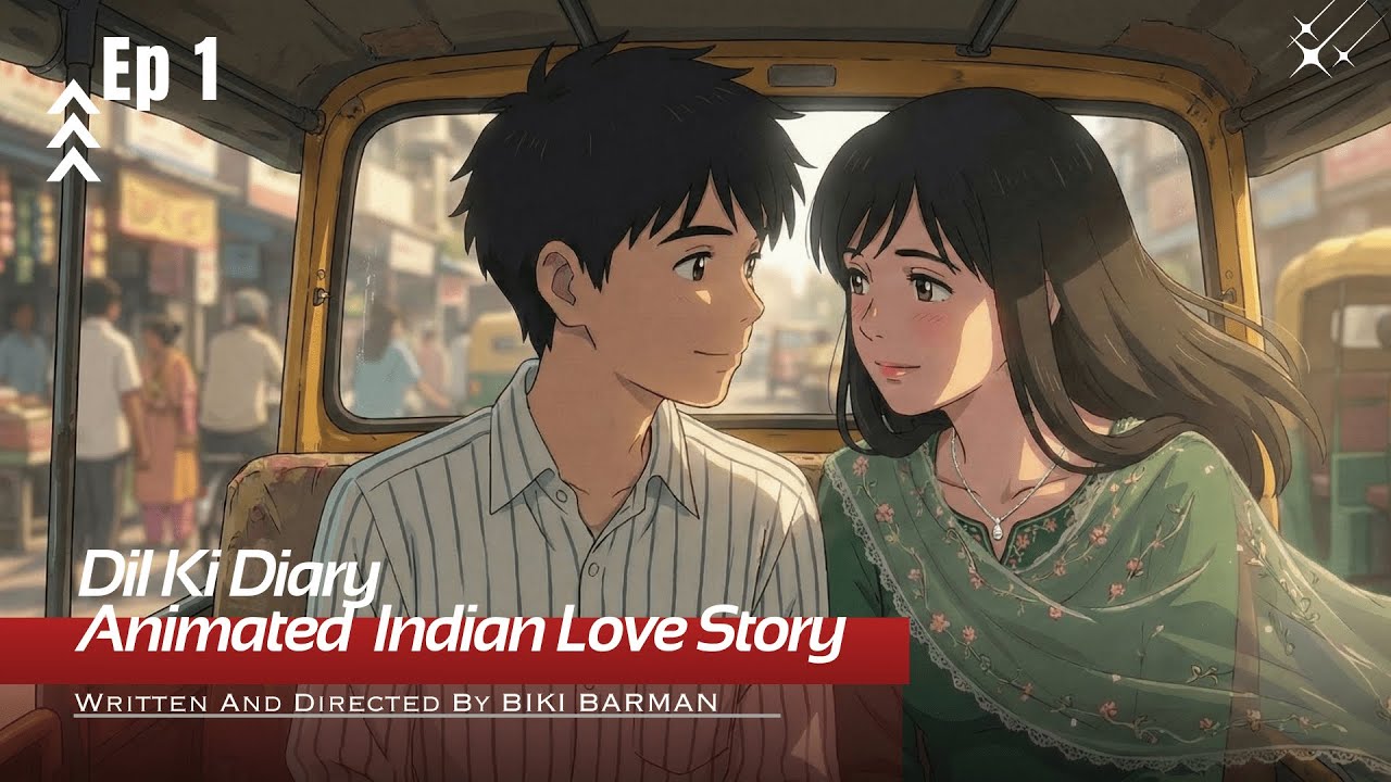 Dil Ki Diary – Part 1 | Pehla Pyaar, Pehli Mulakaat  | Emotional Animated indian Love Story | Hindi