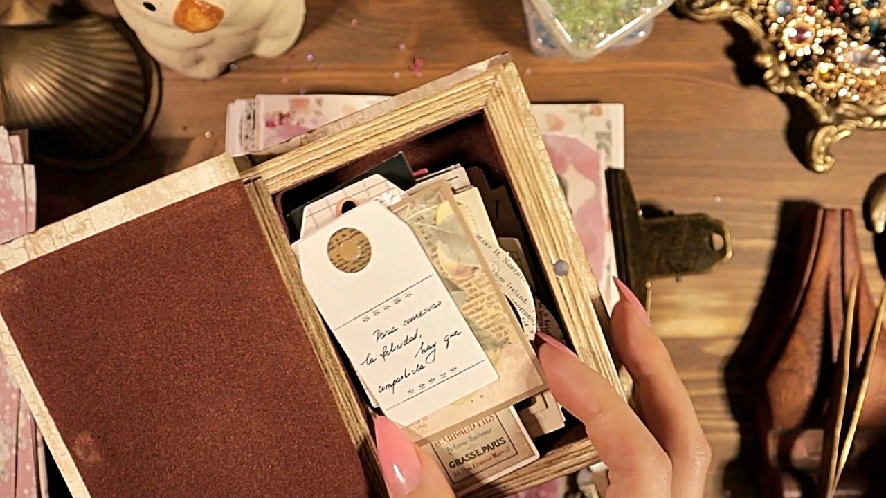 ASMR Satisfying Journal Compilation📺 다꾸 몰아보기 1h Scrapbooking Relaxing Sounds | hwaufranc 