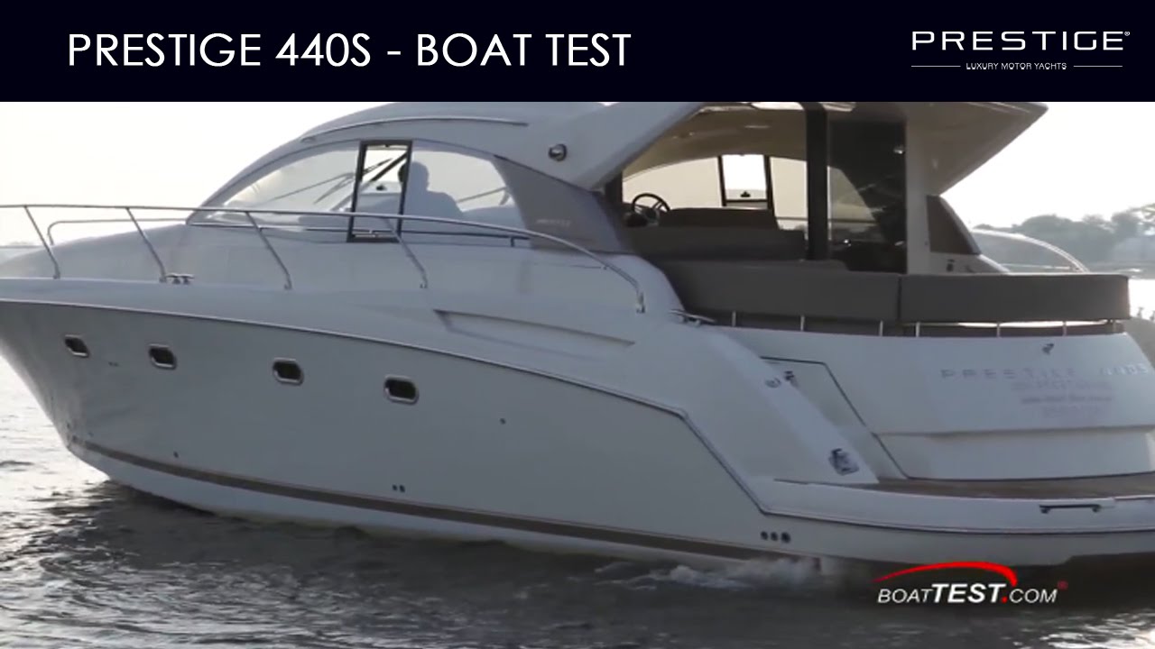 PRESTIGE 440S - Motoryacht Performance and Handling - by BoatTest