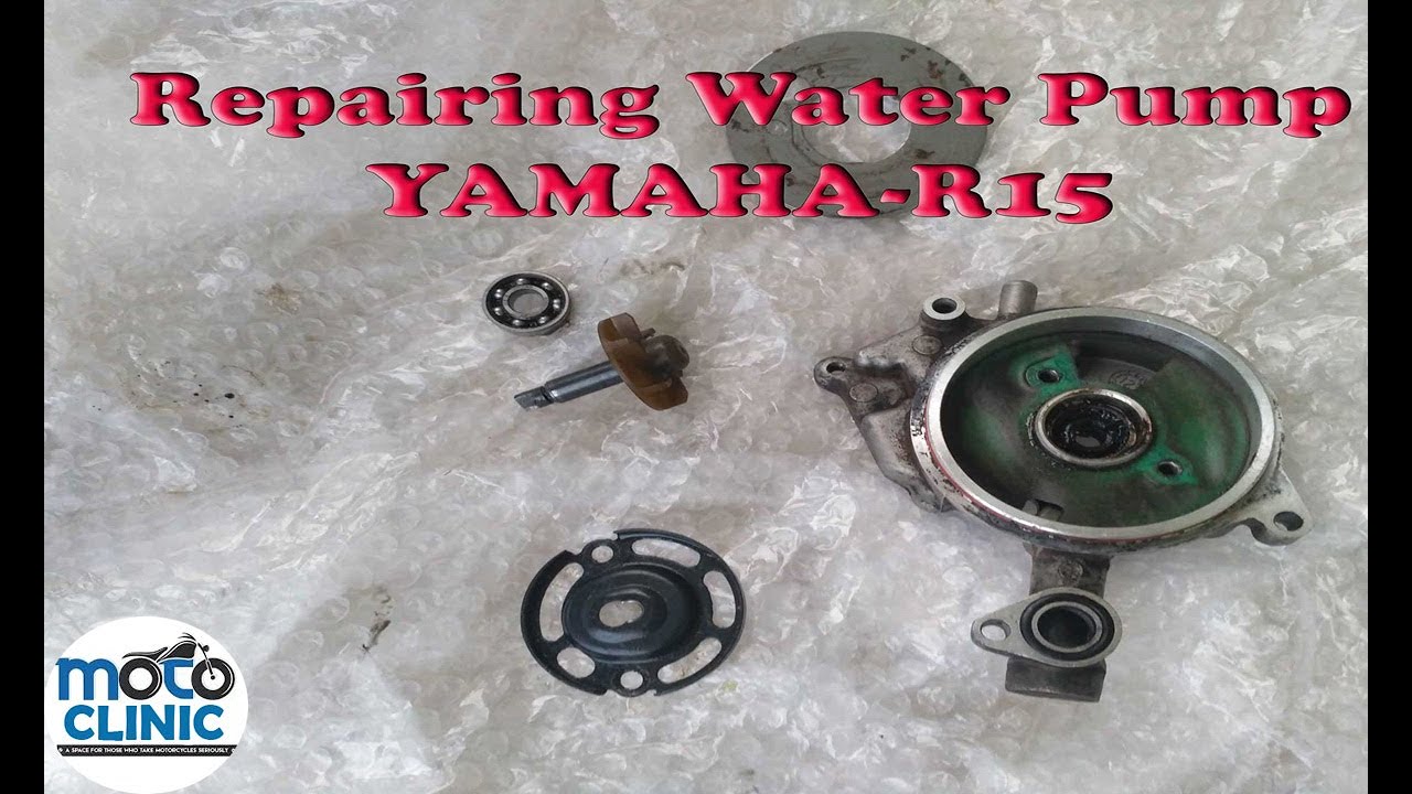 Repairing water pump-Yamaha R15 V2