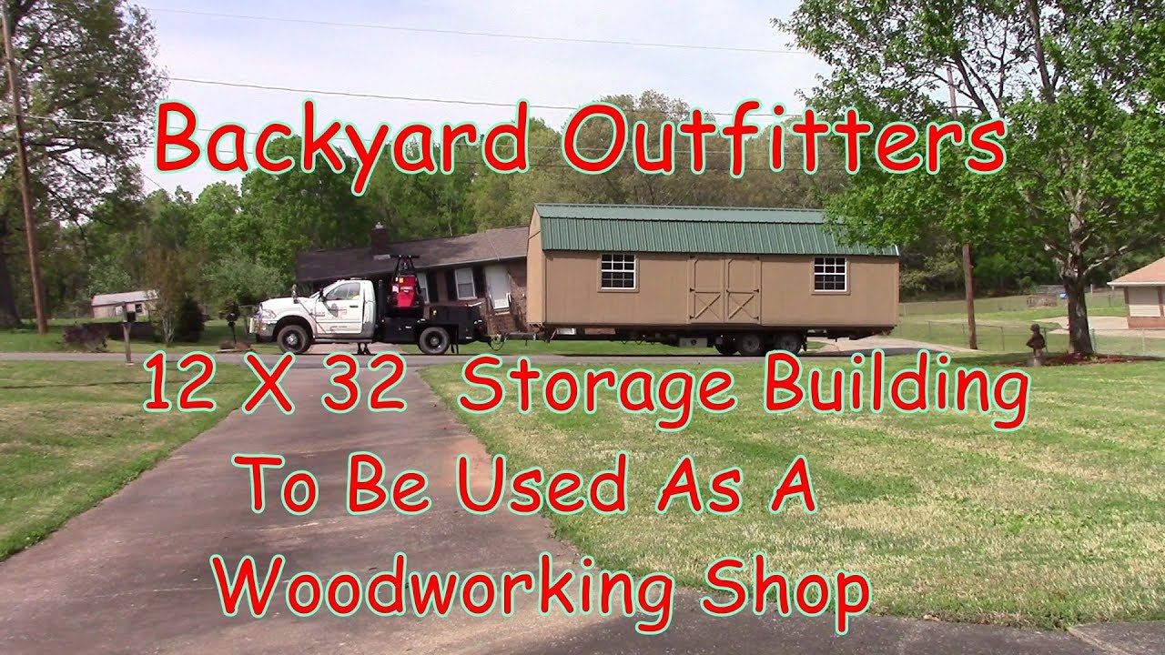 Backyard Outfitters 12 X 32 Storage Building Delivery And Setup