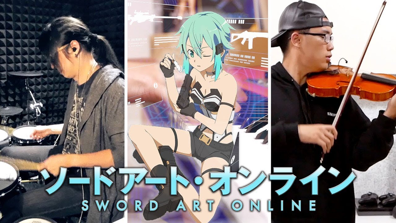 SLSMusic｜刀劍神域 Sword Art Online｜Ignite - 藍井艾露｜Piano & Violin Cover ft. 桿子 Drumstick