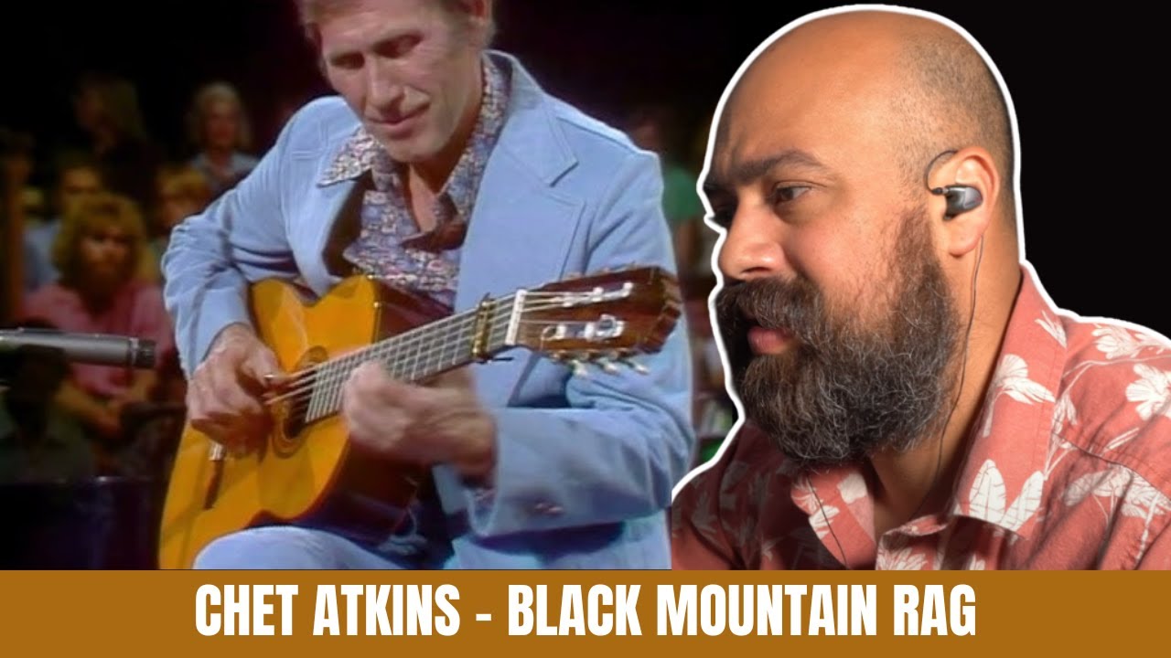 Это чистая магия гитары | Чет Аткинс — Black Mountain Rag Reaction