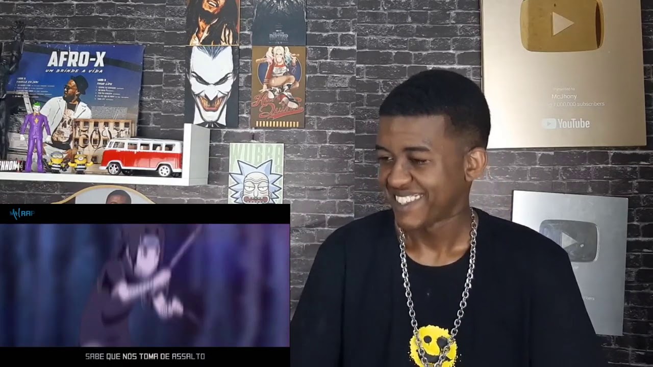 Jhony  REACT - NINJA DESCOLADO 💥  (NARUTO) | Style Trap | MHRAP  ( prod. Sidney Scaccio)