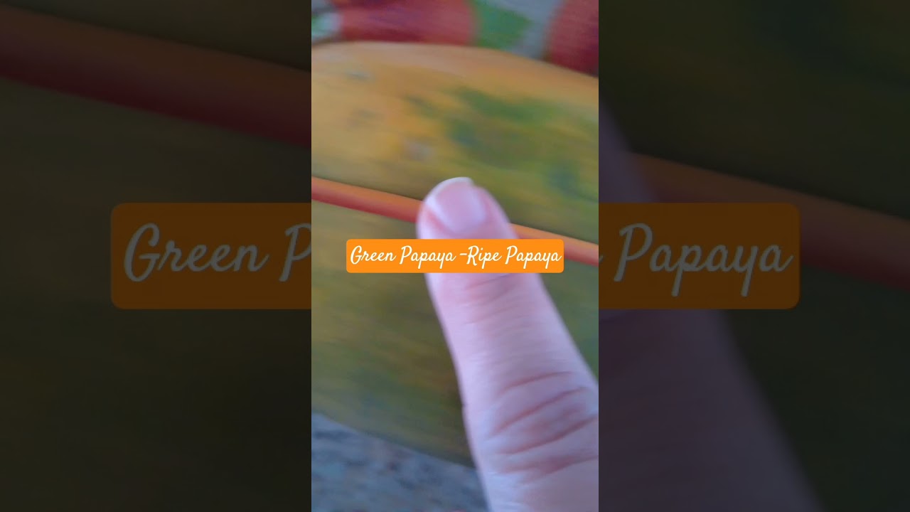 How to RIPEN a Papaya?! 🤤🇨🇦