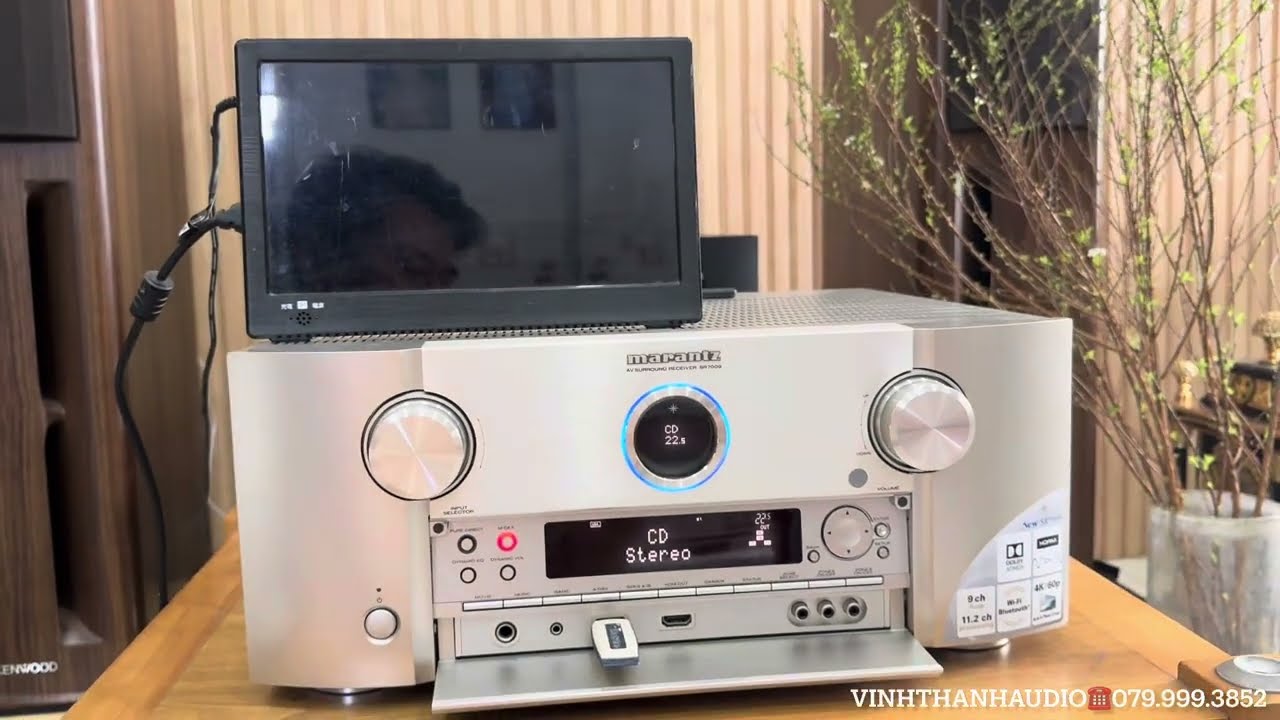 Cài đặt amply Marantz SR7009 wifi Bluetooth để có được âm thanh đỉnh cao