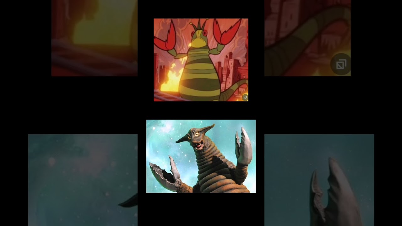 Powerpuff Girls Monsters that look like Ultraman Kaijus  #powerpuffgirls  #ultrakaiju #ultraman