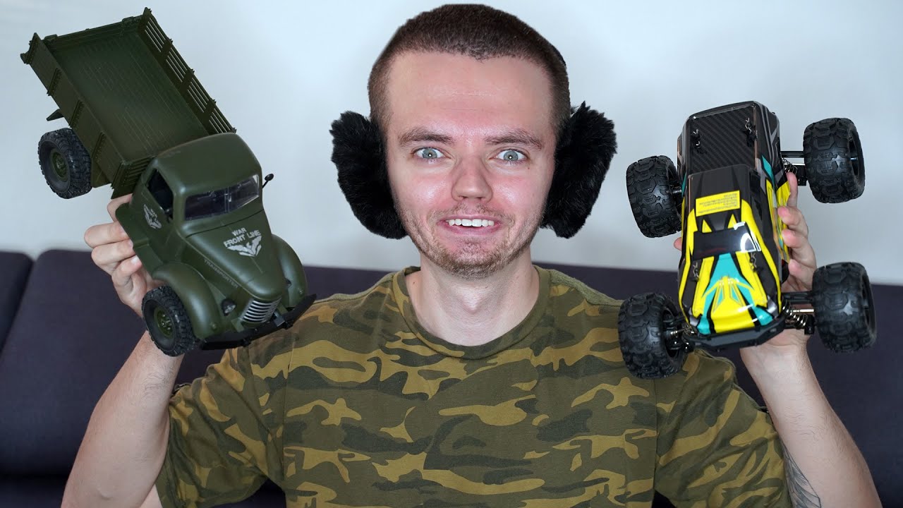 3 günstige RC Autos im TEST! (Militär, Stunt und Monster Truck)