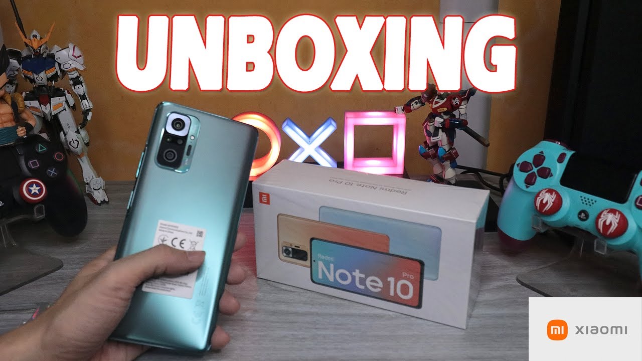 Xiaomi Redmi Note 10 Pro Aurora Green Quick Unboxing 2023