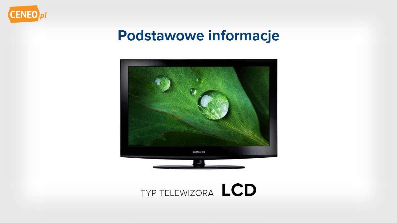 Samsung LE-32E420 telewizor lcd - Ceneo.pl