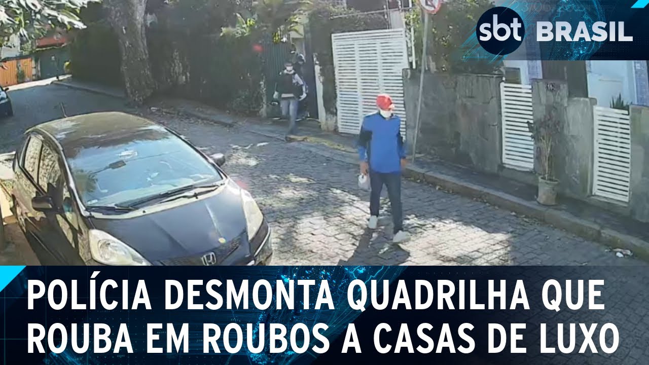Operação mira quadrilha especializada em roubos a casas de luxo | SBT Brasil (02/04/25)