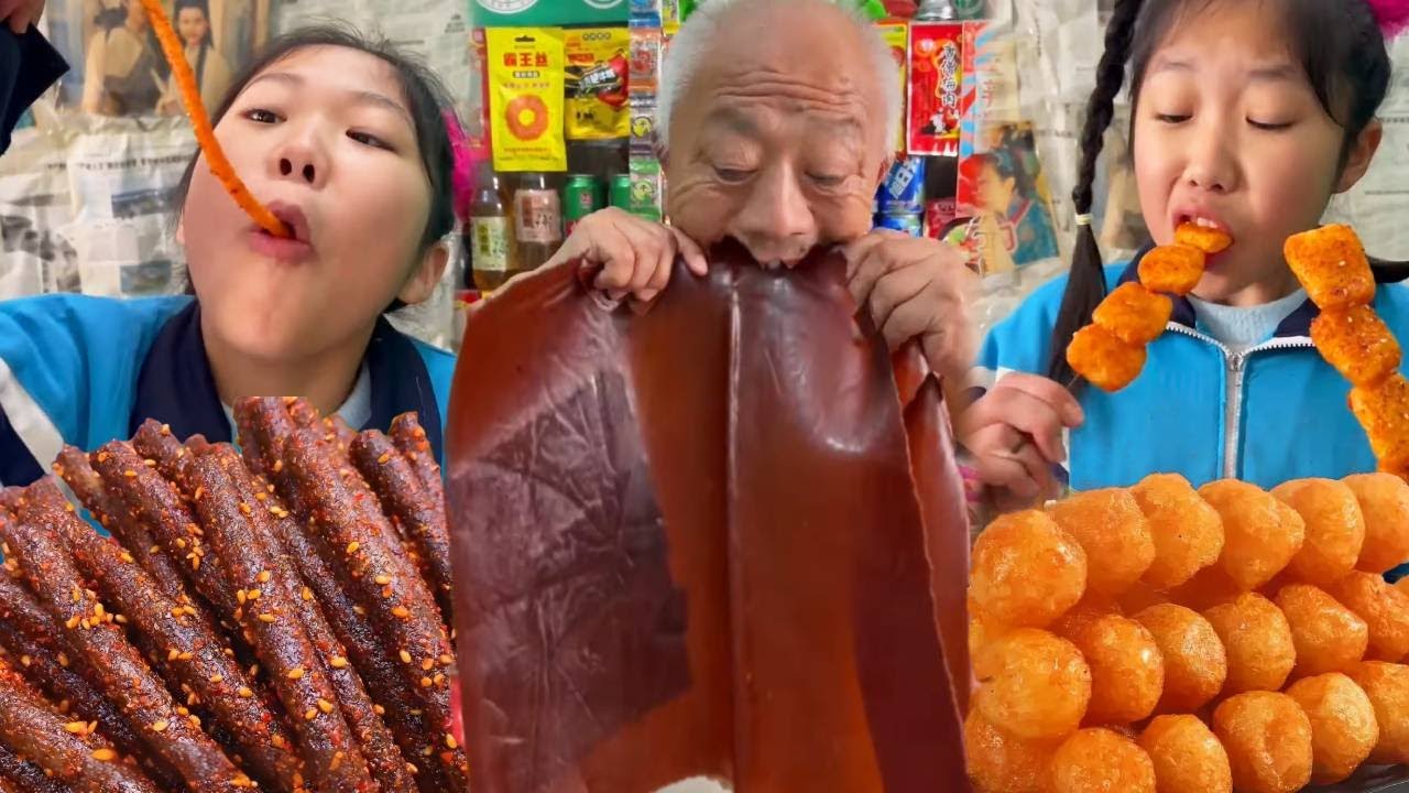 Kumpulan video TikTok camilan Tiongkok jaman dulu, kompilasi camilan Tiongkok masa kecilEP697