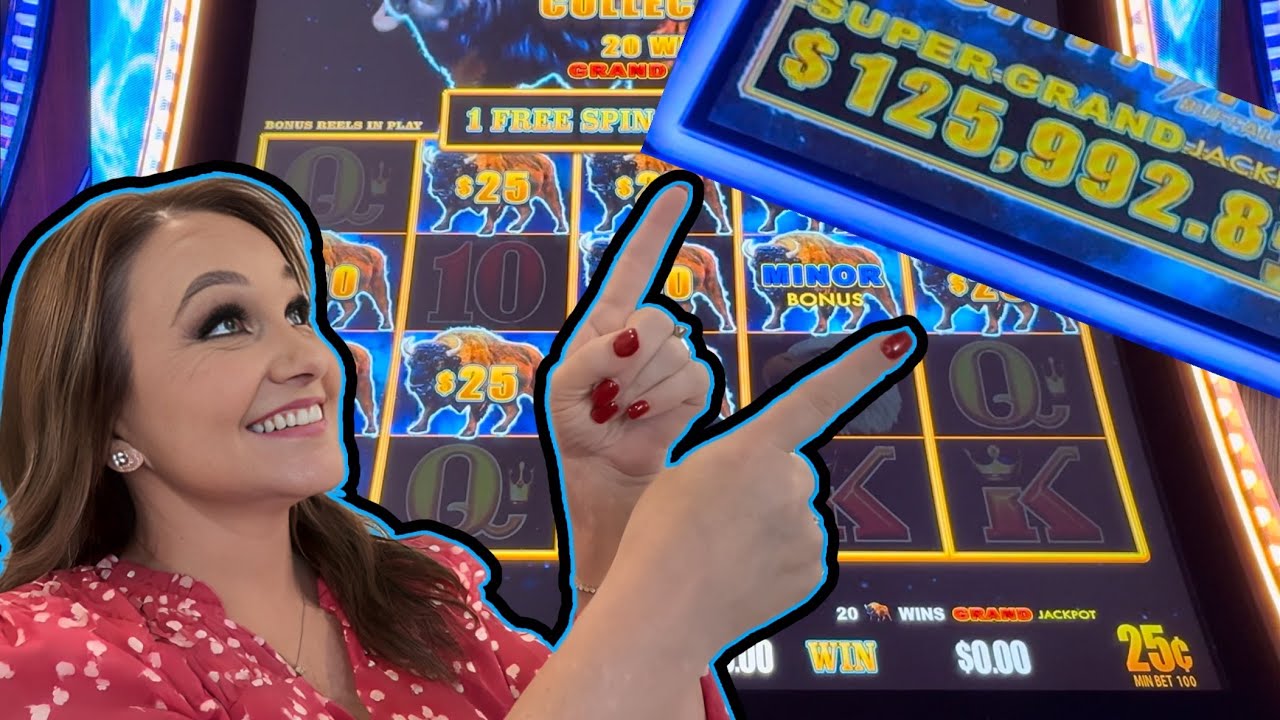 My BIGGEST Buffalo Lightning Link Slot Jackpot SAVED THE DAY!!