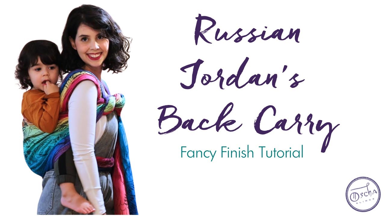 Russian Jordan's Back Carry | Woven Baby Wrap Tutorial
