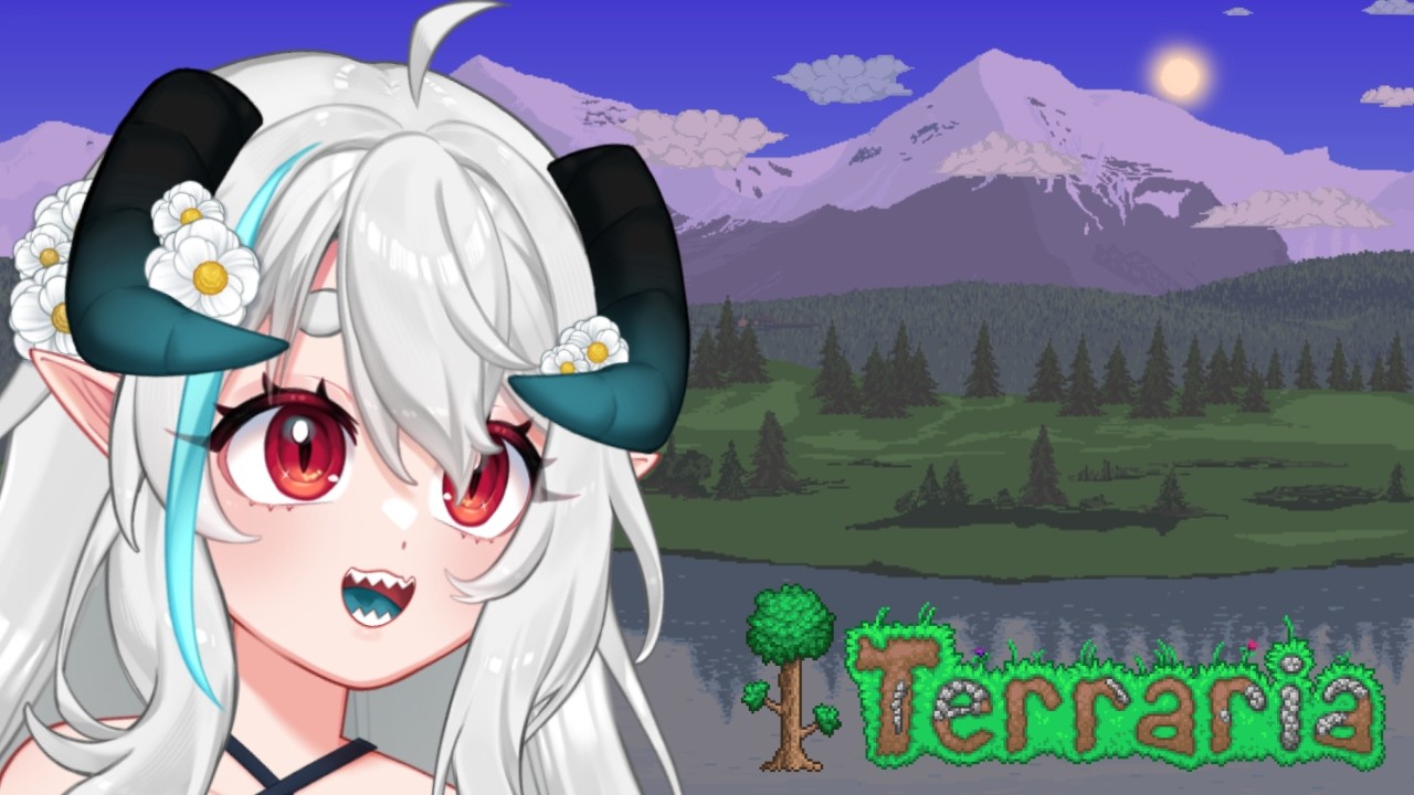 (˵ •⩊• ˵ ) ✧ Vtuber | Terraria #nyeeeon #neonsten