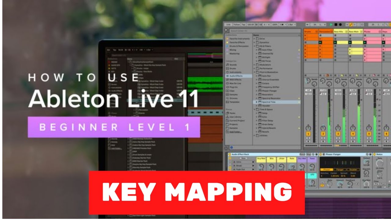 Ableton Live 11 Essential Training The Basics: Key mapping