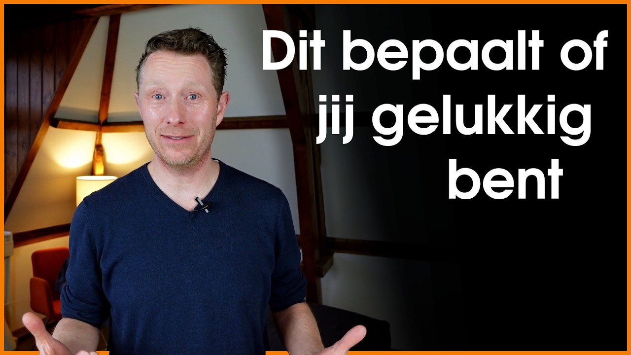 Je gunt jezelf geen geluk. Waarom ben ik niet gelukkig?