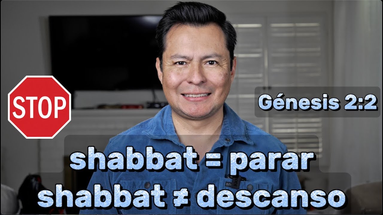 Shabbat = parar &ne; descanso Genesis 2:2 #biblia