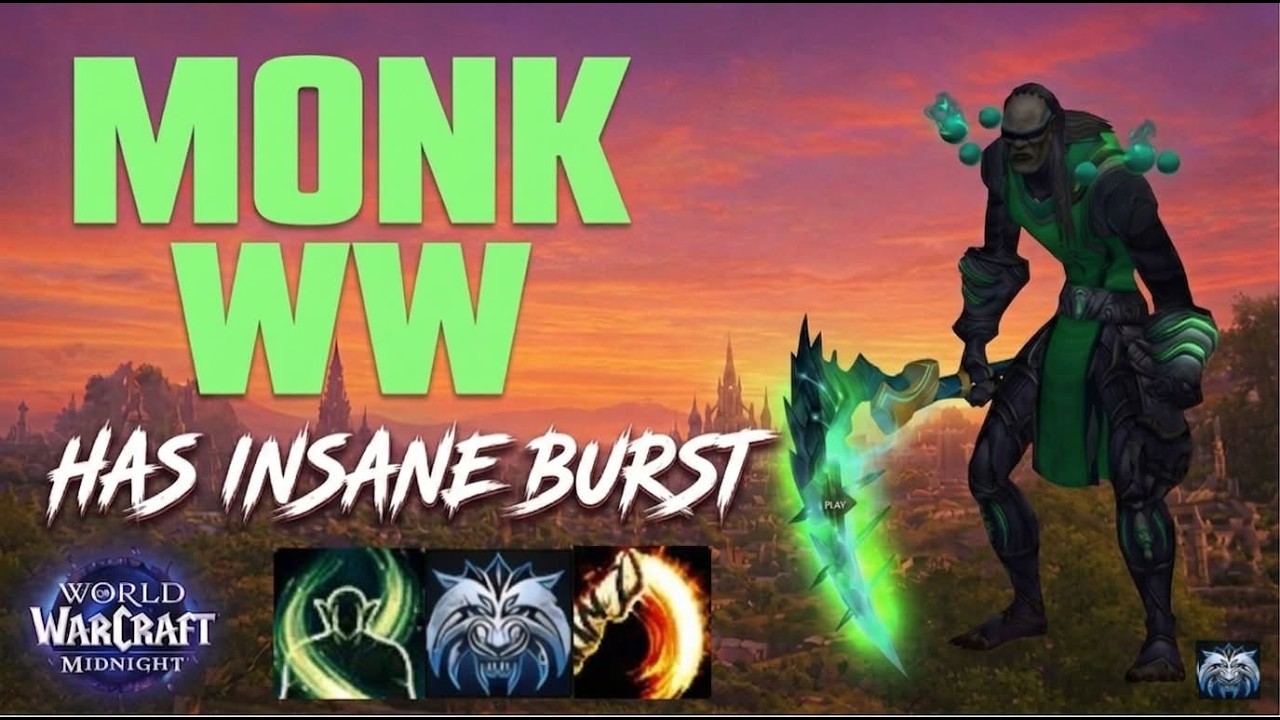 Monk WW BROKEN in Solo Shuffle #1 Massive burst damage💥Gameplay | WoW PvP