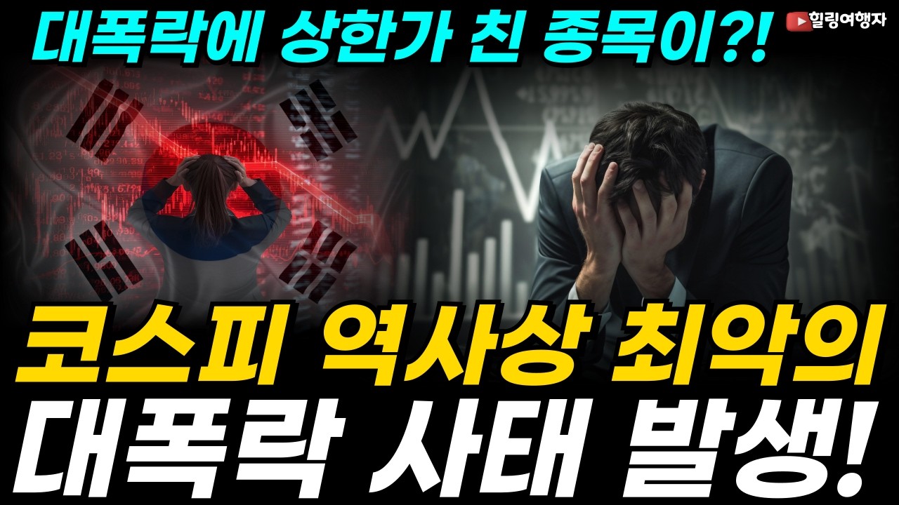 코스피 역사상 최악의 대폭락 사태 발생! 452포인트 폭락의 전말은? 삼성전자 피눈물 흘릴 때 전쟁 통에 상한가 친 종목이?!