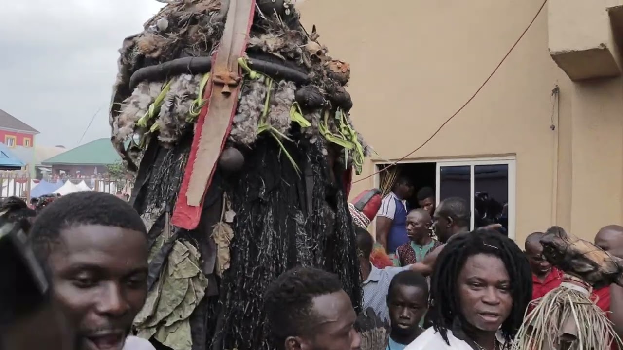 Masquerades at Iri Ji Edo 2021 - Many Masquerades