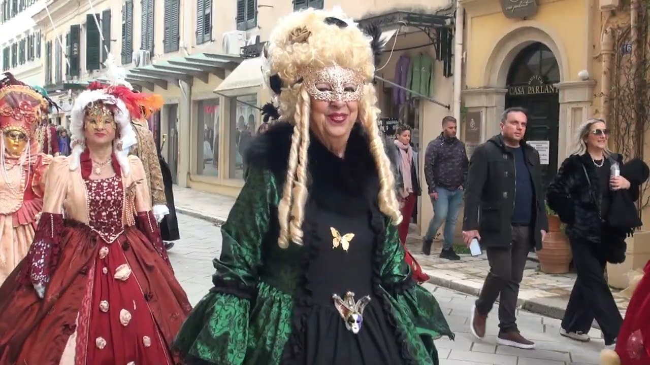 ''ΠΕΡΑΤΖΑΔΑ''ΣΤΟ ΙΣΤΟΡΙΚΟ ΚΕΝΤΡΟ ΤΣΗ ΚΕΡΚΥΡΑΣ-ΛΥΚΕΙΟ ΕΛΛΗΝΙΔΩΝ ΜΕ ΚΟΥΣΤΟΥΜΙΑ ΕΠΟΧΗΣ-ΛΙΣΤΟΝ15-2-2025